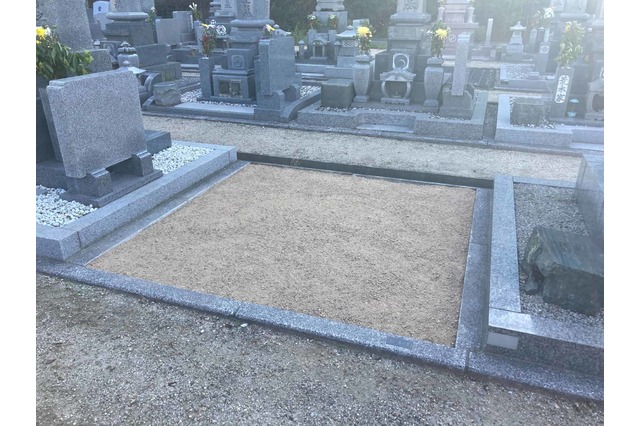 玉野市 墓じまいの施工後画像
