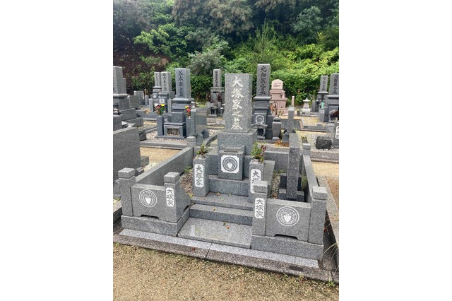 玉野市 墓じまいの施工前画像